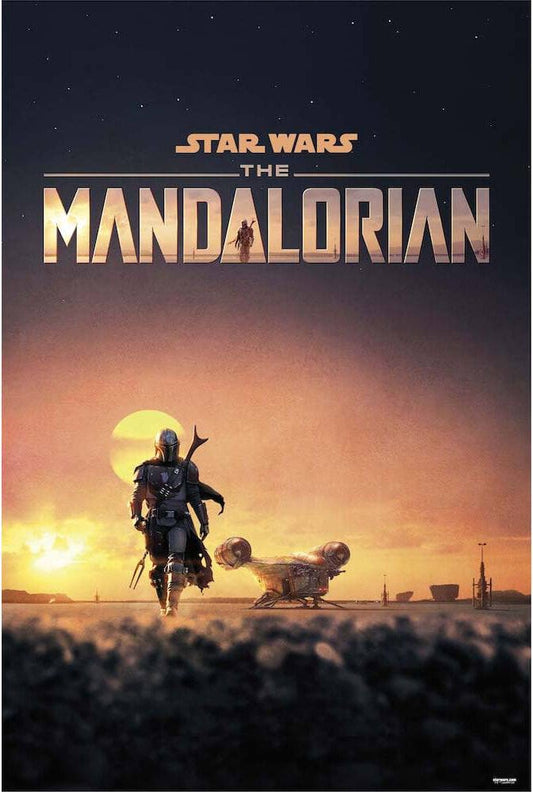 Posters Star Wars - The Mandalorian - Dusk - Poster 102536