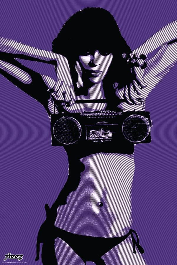 Posters Steez - Bikini Boom Box - Poster 006629