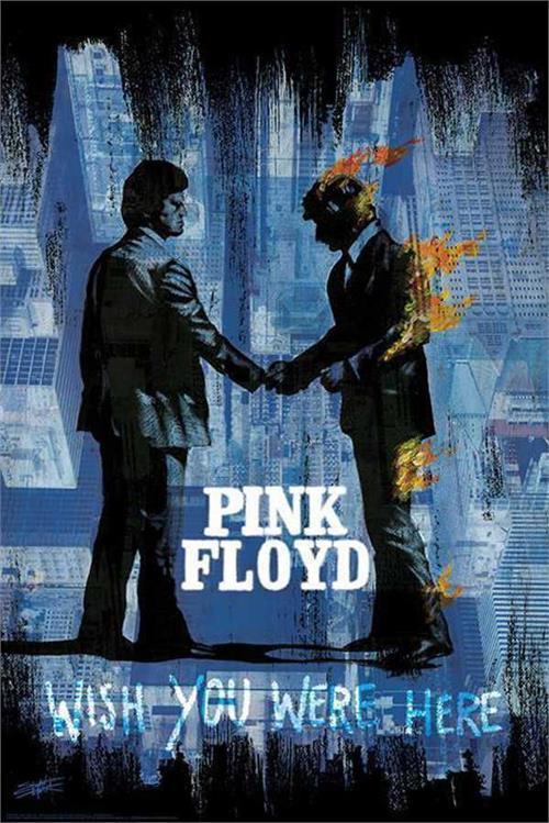 Posters Stephen Fishwick - Pink Floyd - Wish You Were Here Urban - Poster 100983