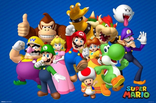 Posters Super Mario Bros - Wii Crew - Poster 102263
