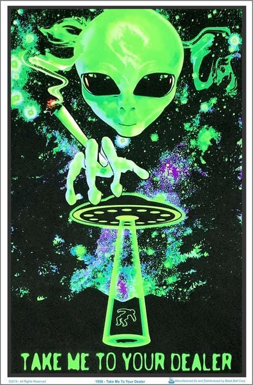 Posters Take Me to Your Dealer - Black Light Poster 007259