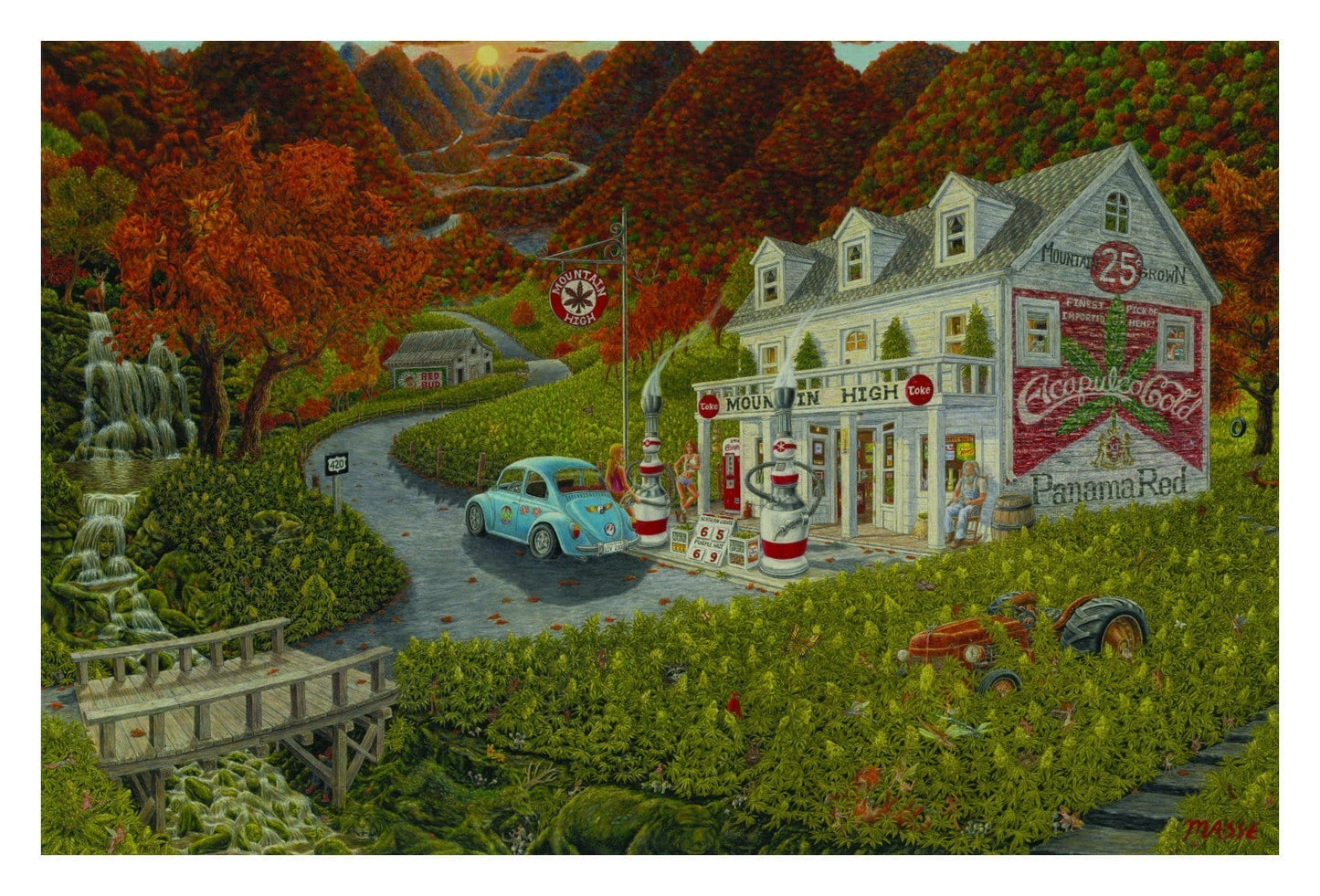 Posters Tom Masse - Mountain High - Poster po-352