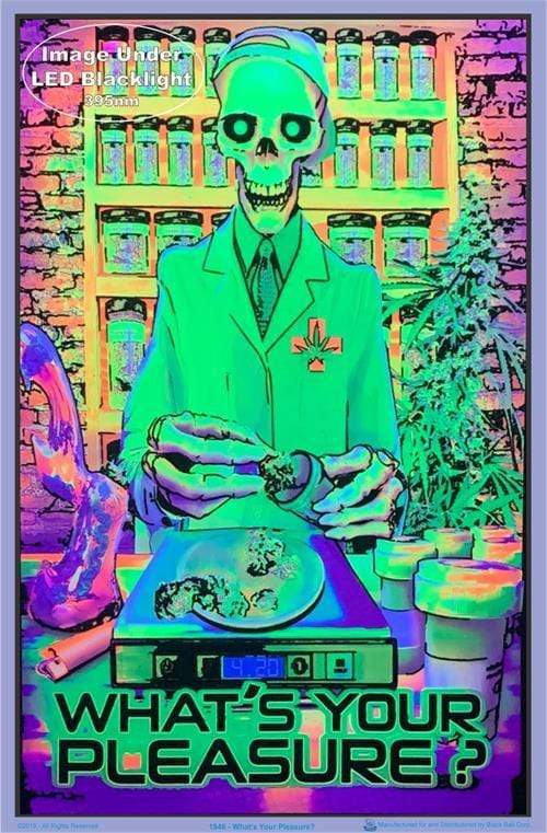 Posters What's Your Pleasure - Black Light Poster 100239