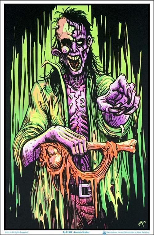 Posters Zombie Stalker - Black Light Poster 100140