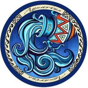 Stickers Aquarius Zodiac - Sticker 101661