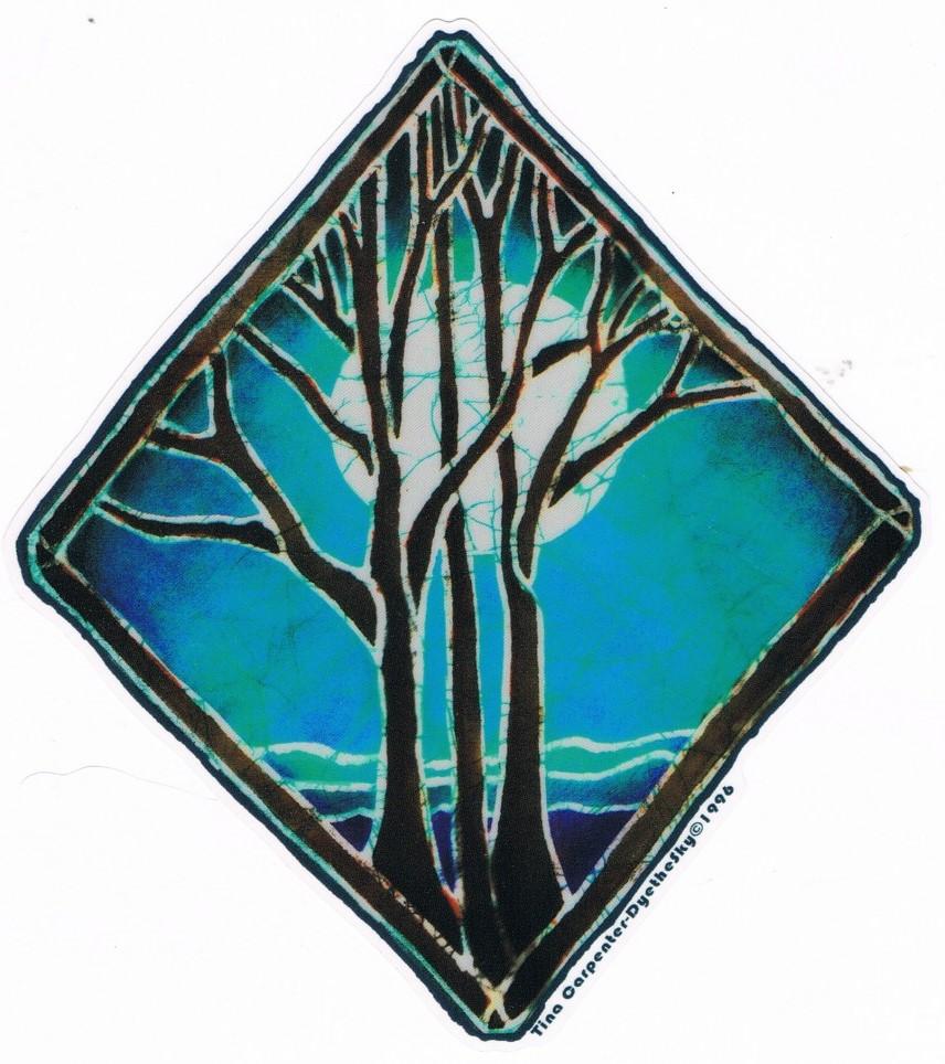 Stickers Batik Trees - Sticker 100535