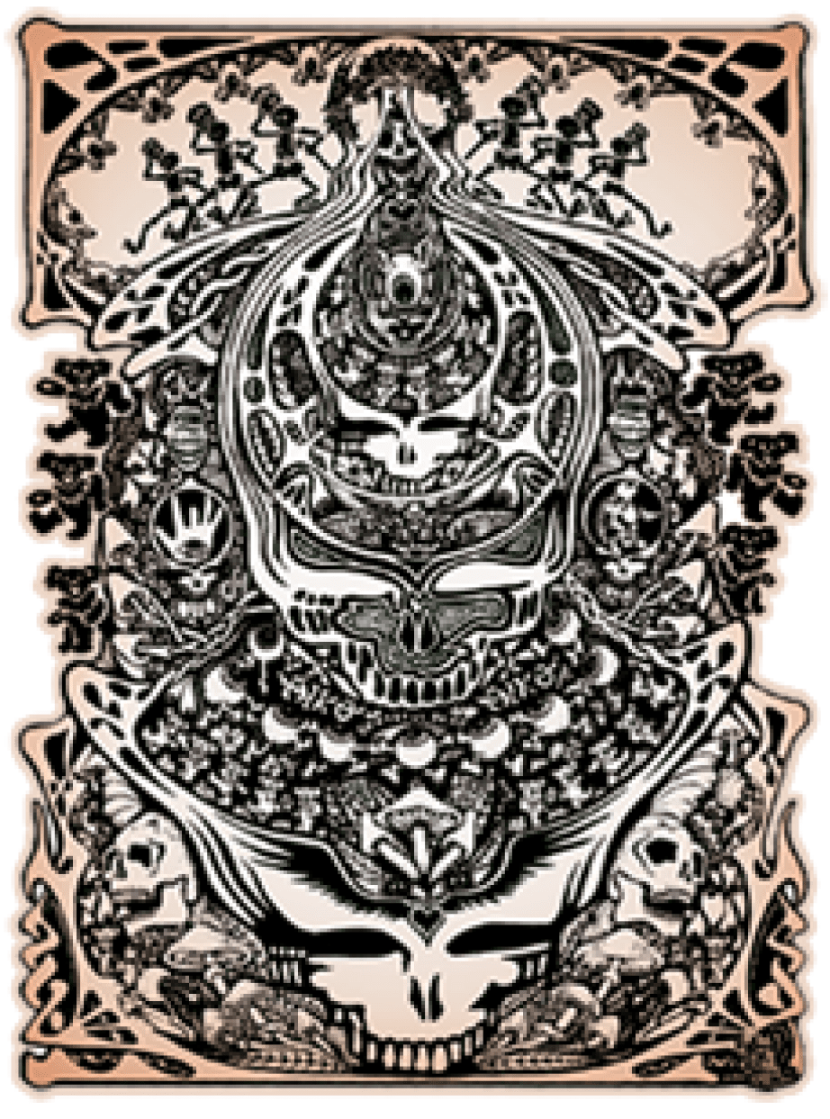 Stickers Grateful Dead - Aiko Aiko - Sticker 100525