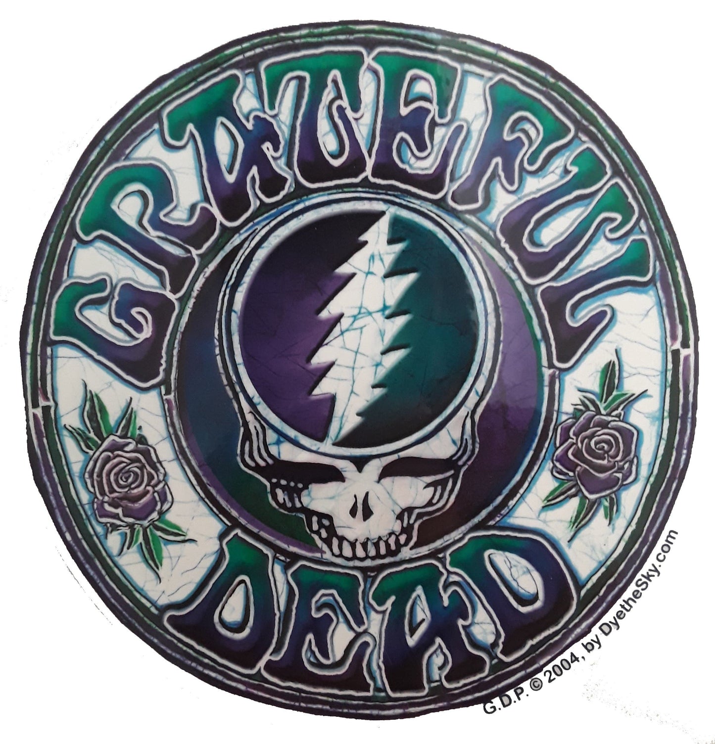 Grateful Dead - Batik Steal Your Face - Sticker