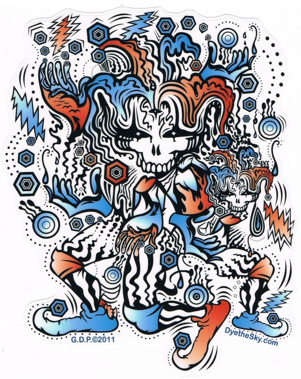 Stickers Grateful Dead - Liquid Circus - Sticker 100528