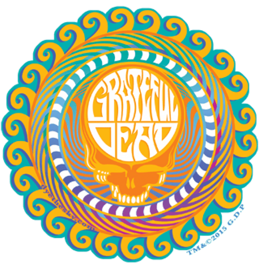 Stickers Grateful Dead - Orange Sunshine SYF Wave - Sticker 101799
