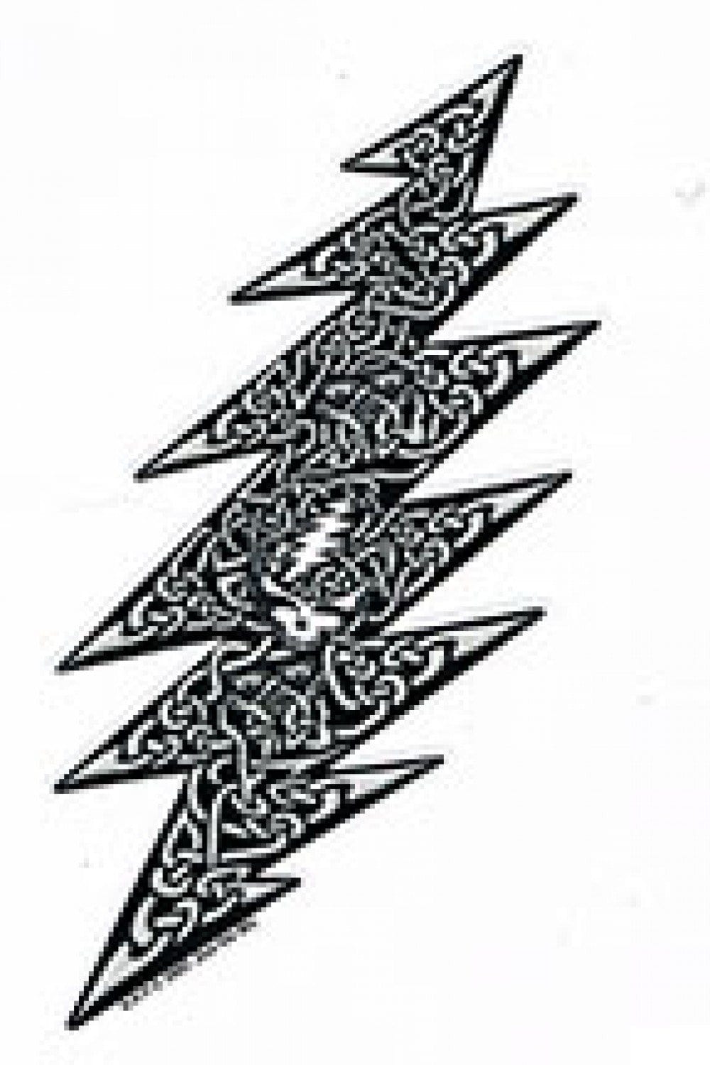 Stickers Grateful Dead - Tribal Bolt Mini - Sticker 100513