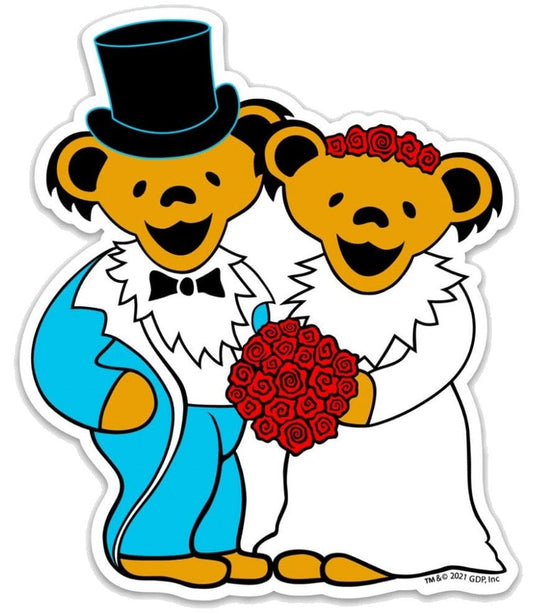 Stickers Grateful Dead - Wedding Bears - Sticker 102930