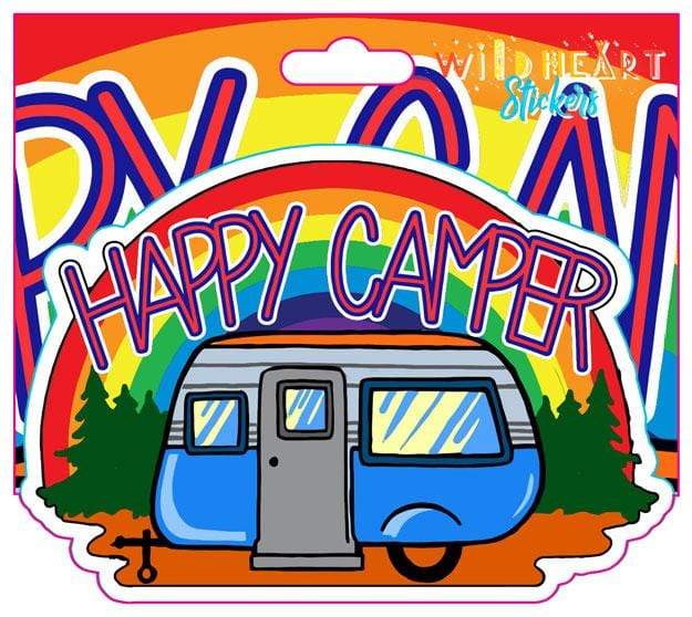Stickers Happy Camper - WIndow Sticker 101827