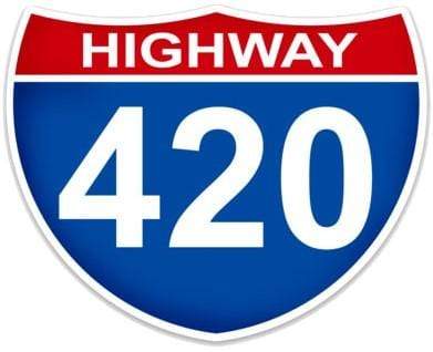 Stickers Highway 420 - Sticker 101625