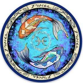 Stickers Pisces Zodiac - Sticker 101667