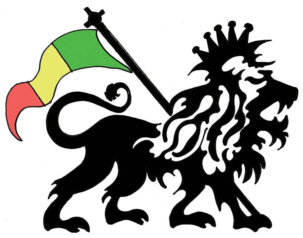 Stickers Rasta Lion - Sticker 102915