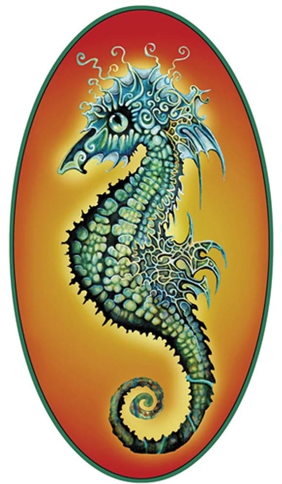 Stickers Seahorse - Sticker 102916