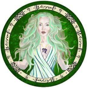 Stickers Virgo Zodiac - Sticker 101671