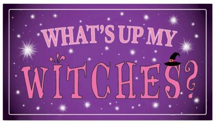 Stickers What’s Up My Witches - Bumper Sticker 101672