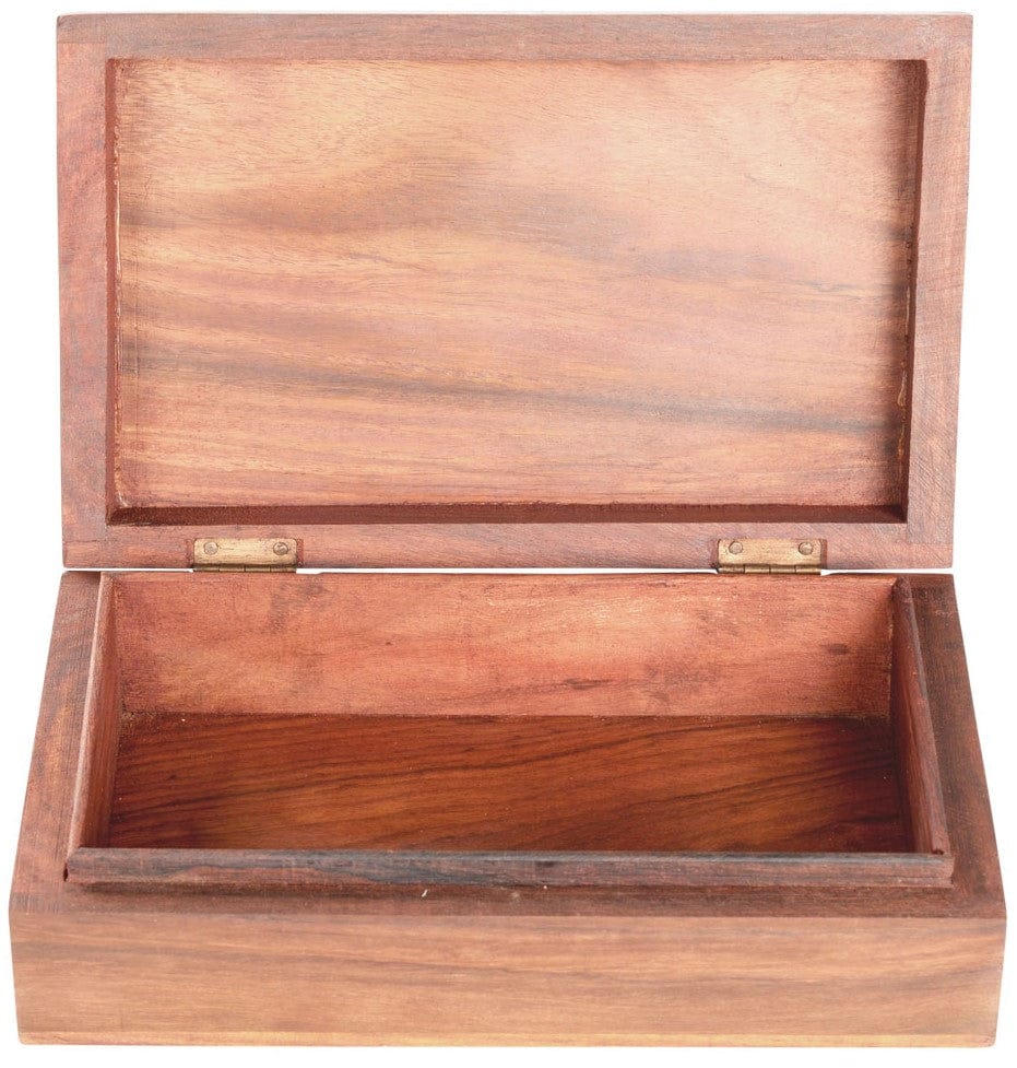 Storage Carved Tree of Life - Wooden Storage Box 102626