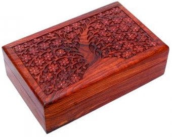 Storage Flowers - Wooden Storage Box 102625