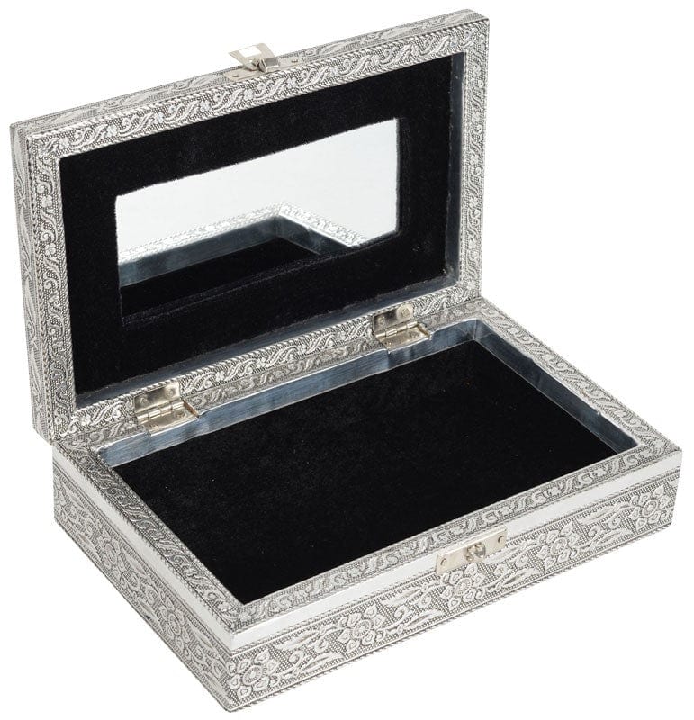 Storage Horse - Velvet Lined - Tin Jewelry Box 102619