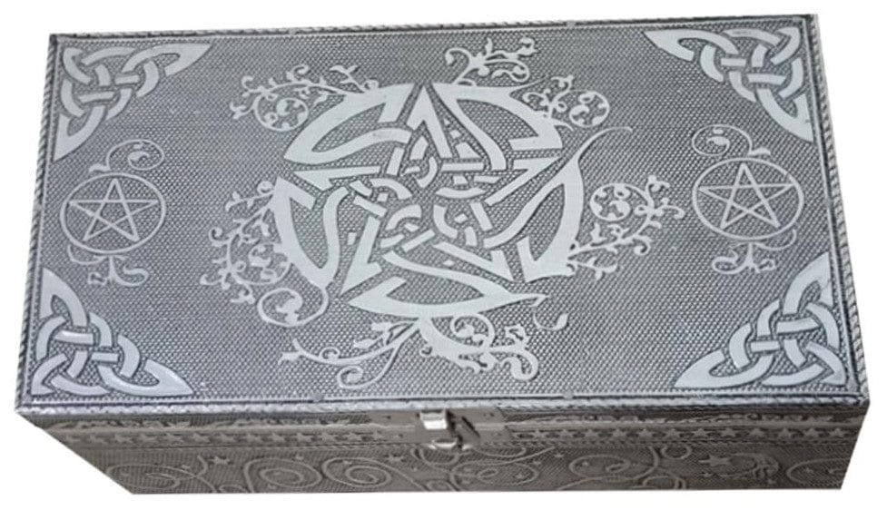 Storage Pentacle Star - Tin Jewelry Box 102612