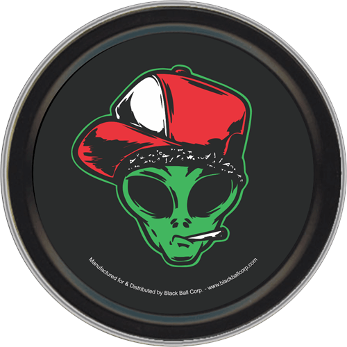 Storage Stash Tins - Alien - Round Metal Storage Container 1030021