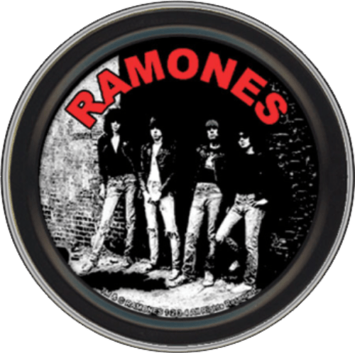 Storage Stash Tins - Ramones - Rocket to Russia - Round Metal Storage Container 1030054