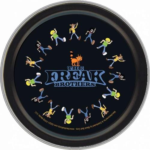 Storage Stash Tins - The Freak Brothers - Round Metal Storage Container 1030016