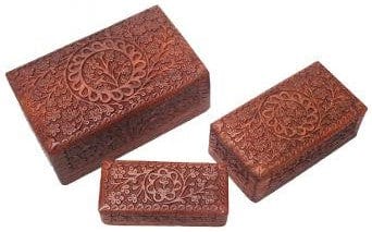 Storage Tree of Life - Three Wooden Nesting Boxes 102632