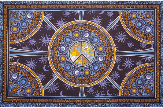 3D - Dan Morris - Psychedelic Peace - Tapestry
