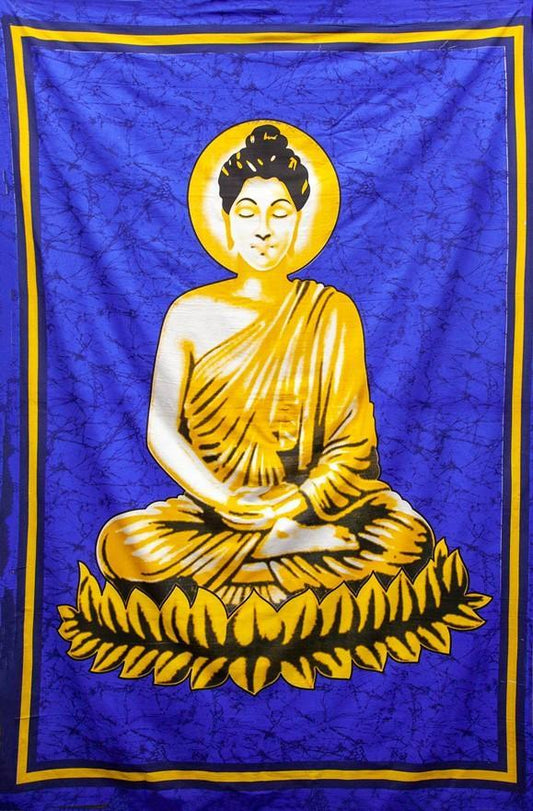 Tapestries Batik Buddha - Purple - Tapestry 101319