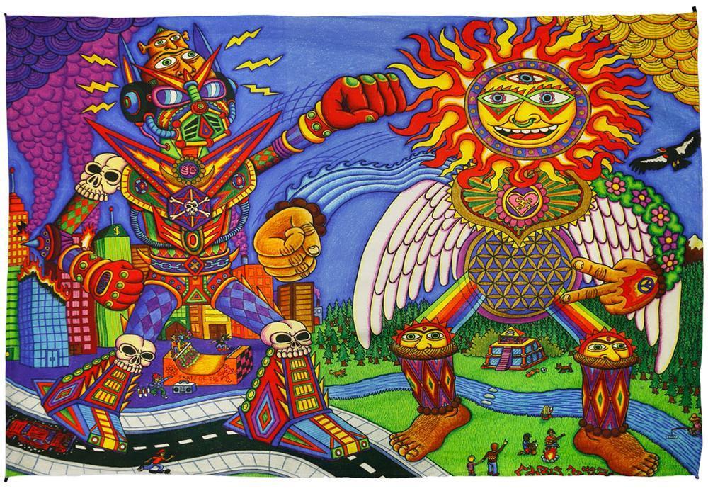 Tapestries Chris Dyer - The Battle - Tapestry 010244