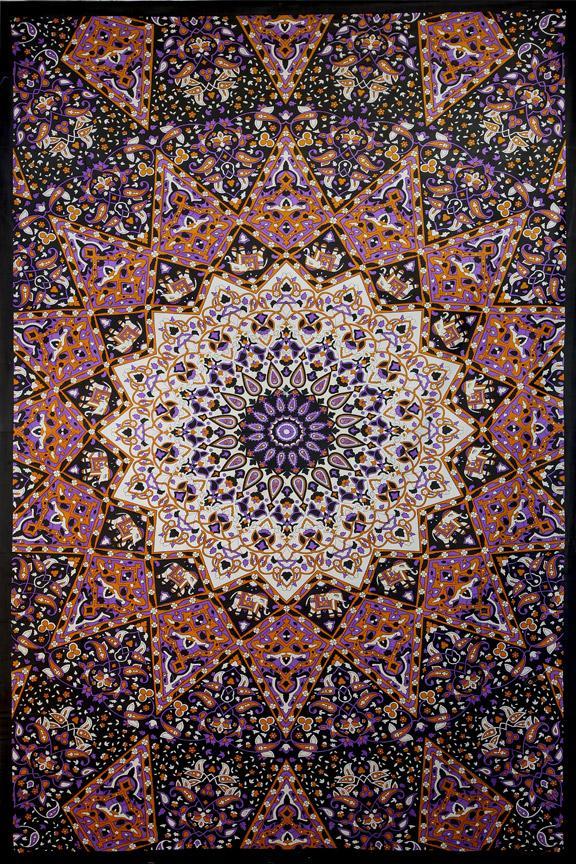 Glow in the dark best sale star tapestry