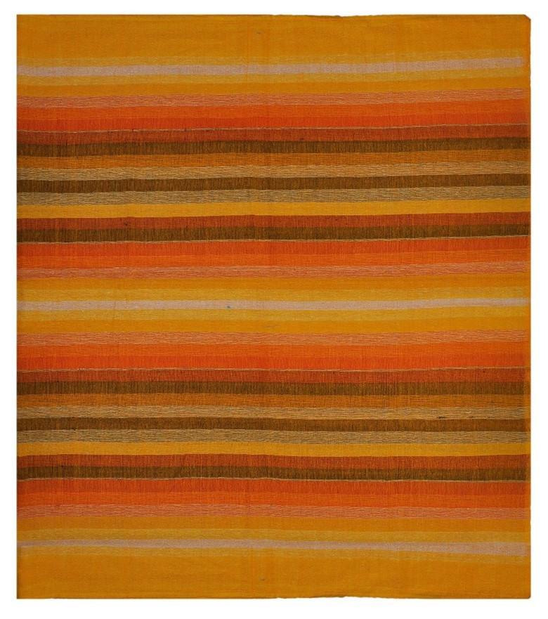 Tapestries Madras Striped - Yellow and Orange - Tapestry 100053