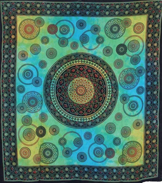 Tapestries Mandala Kaleidoscope - Tie-Dye - Tapestry 101563
