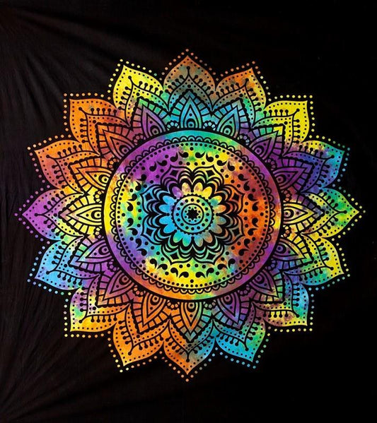 Tapestries Mandala - Tie-Dye - Tapestry 100623