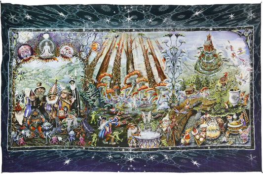 Tapestries Mike DuBois - Forest Friends - Tapestry 010265