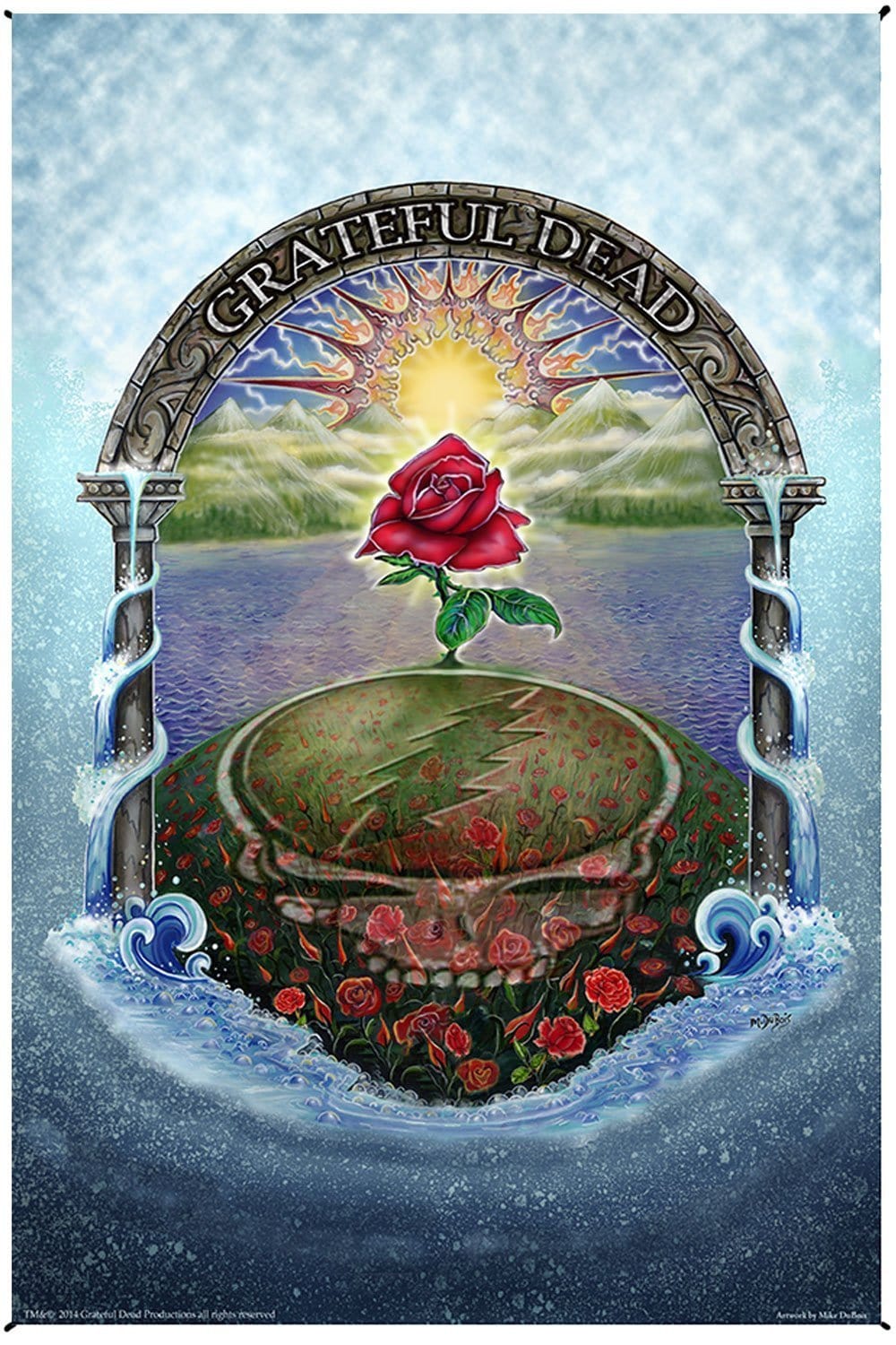 Tapestries Mike Dubois - Grateful Dead - Rose Garden - Tapestry 010248