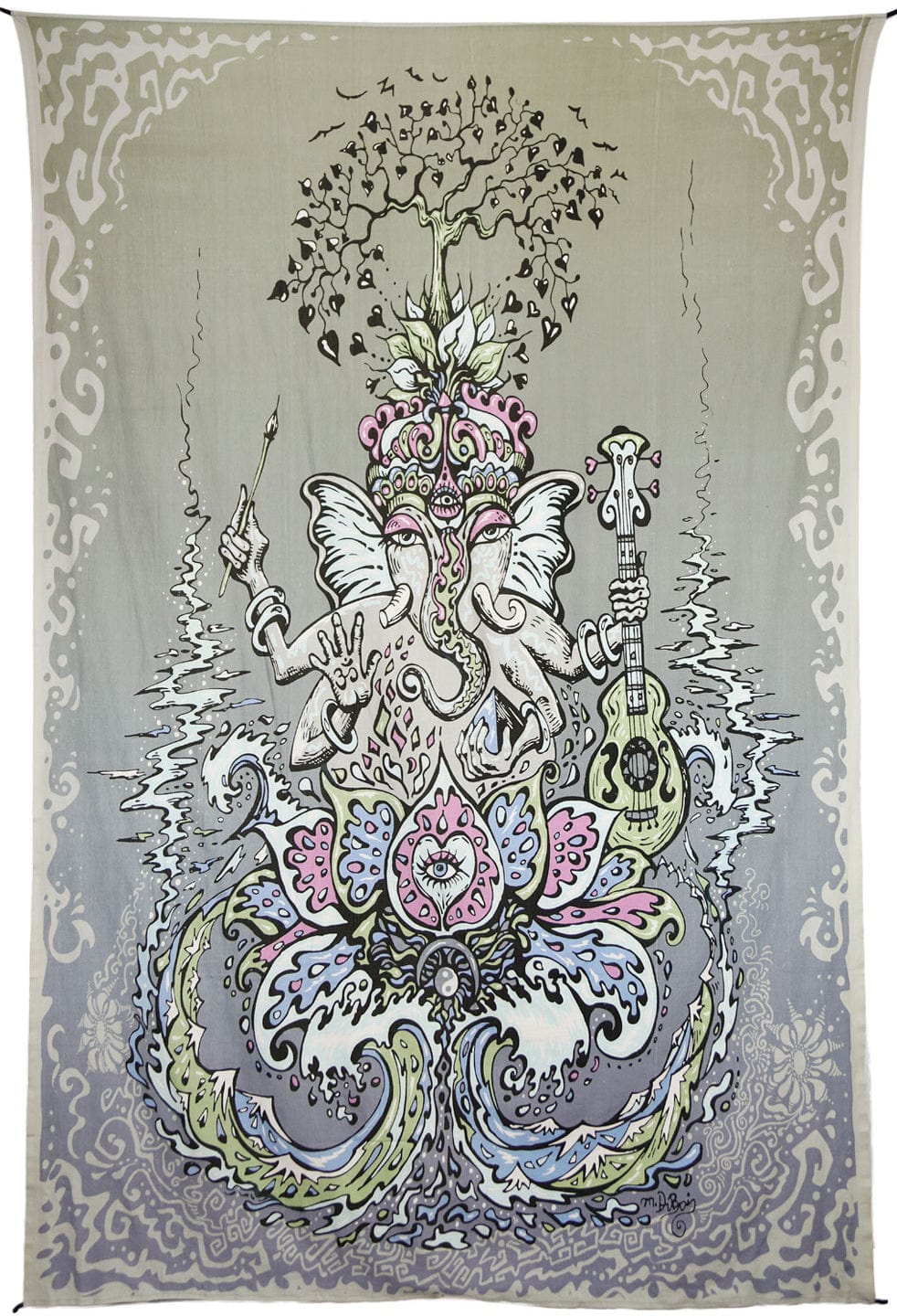 Tapestries Mike DuBois - Heady Ganesha - Tapestry 013593