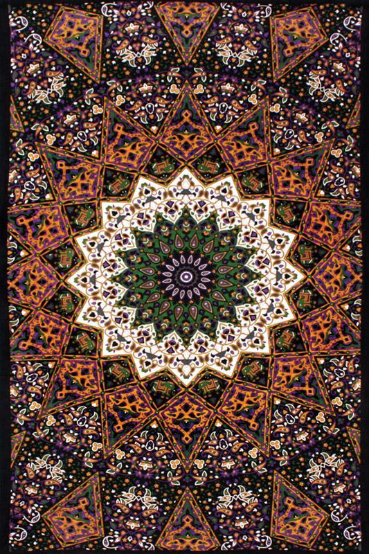 Tapestries Purple India Star - Tapestry ta-114