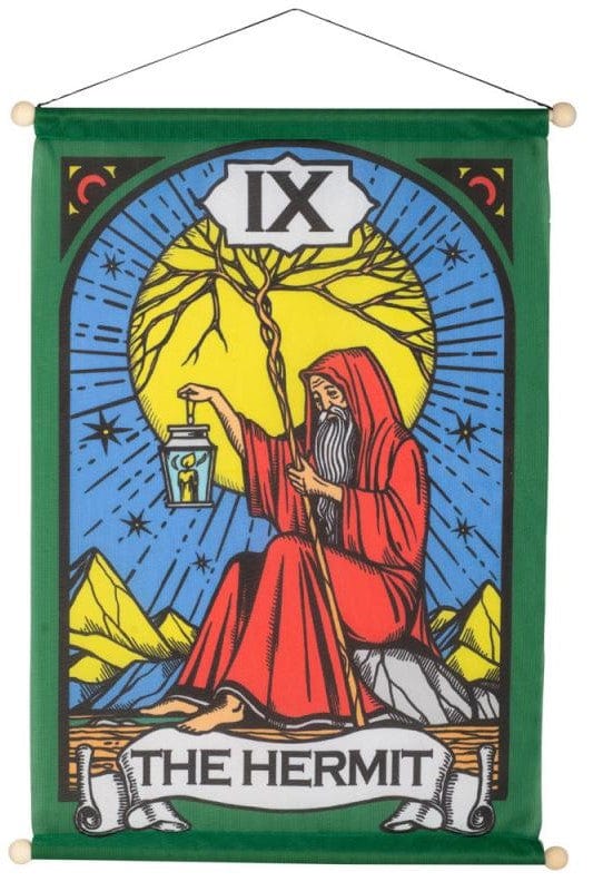 Tapestries The Hermit Tarot - Rod Tapestry 102598