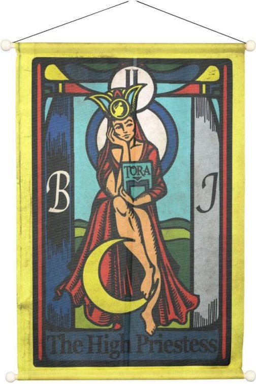 The High Priestess Tarot Rod Tapestry Trippystore 7511