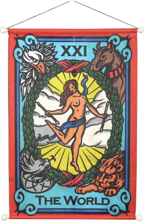 The world tarot online tapestry