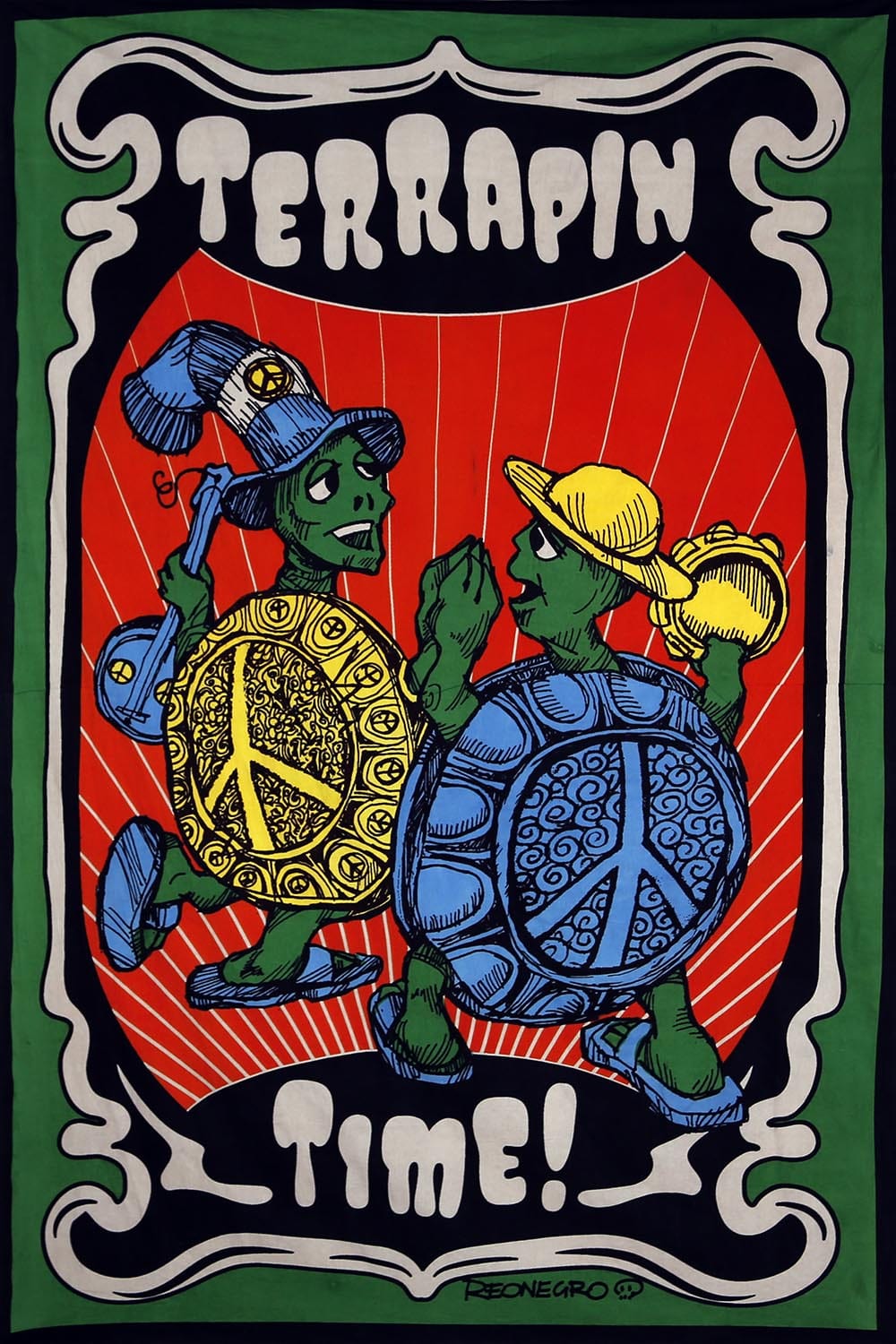 Tapestries Tony Reonegro - Terrapin Time  - Tapestry 103360