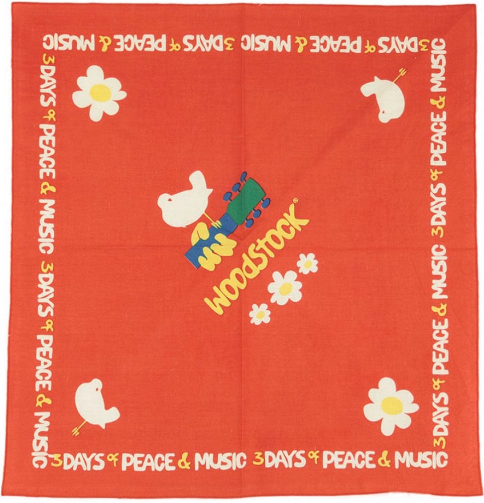 Tapestries Woodstock - Peace and Music - Small Tapestry 007604