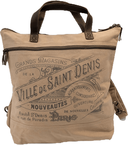 Bags Vintage French Sack - Canvas Backpack 103080 TrippyStore