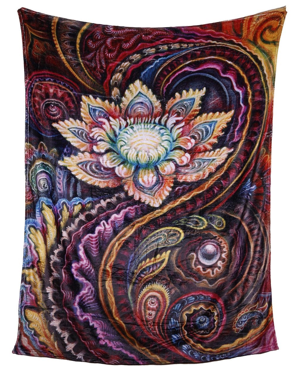 Blankets Randal Roberts - Flower Power - Fleece Blanket 103563 TrippyStore