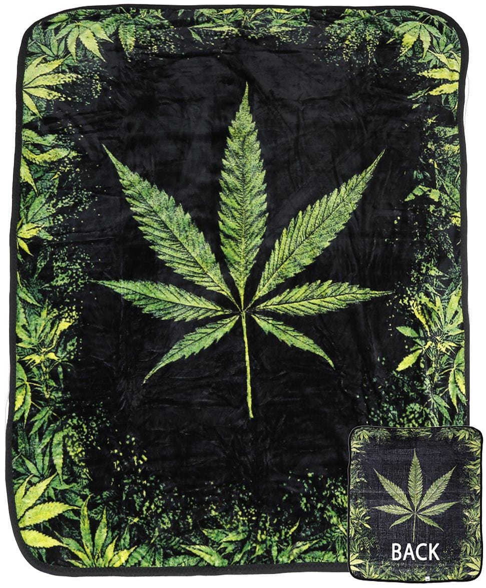 Blankets Weed Garden - Fleece Blanket 100188 TrippyStore